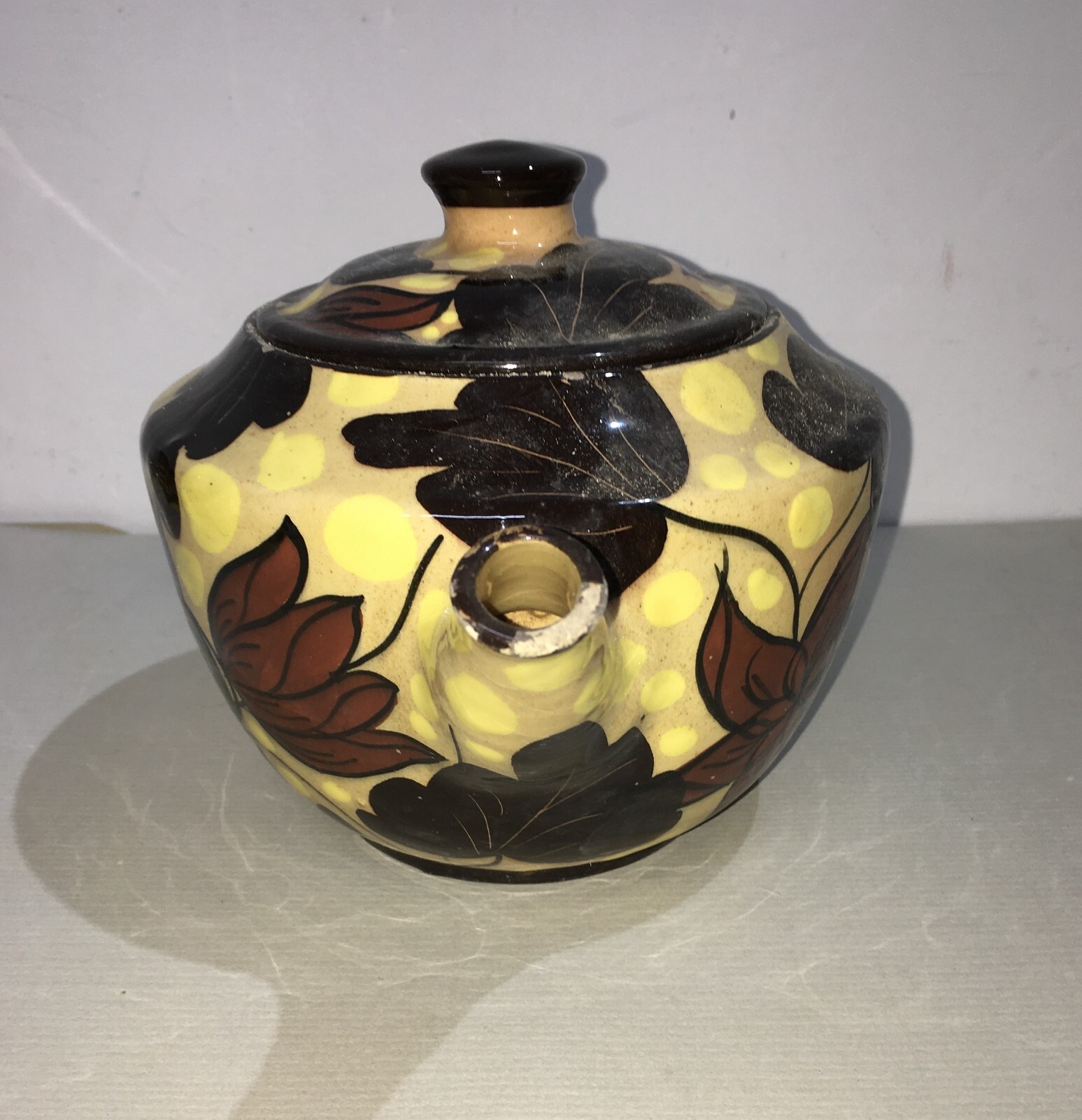 Ceramica Artistica Toscana Rbc   Bini E Carmignani   Decorazione Policroma