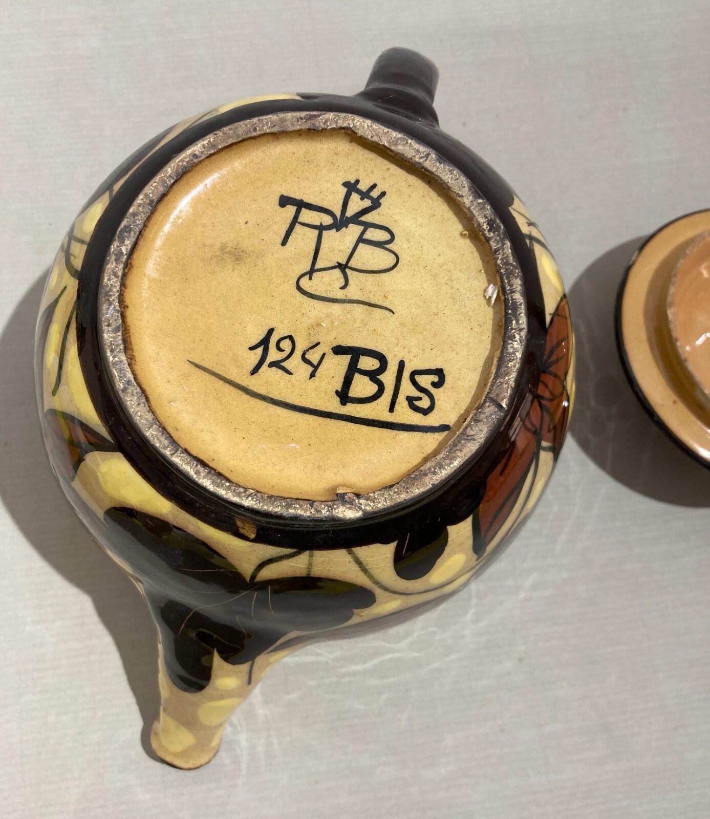 Ceramica Artistica Toscana Rbc   Bini E Carmignani   Decorazione Policroma