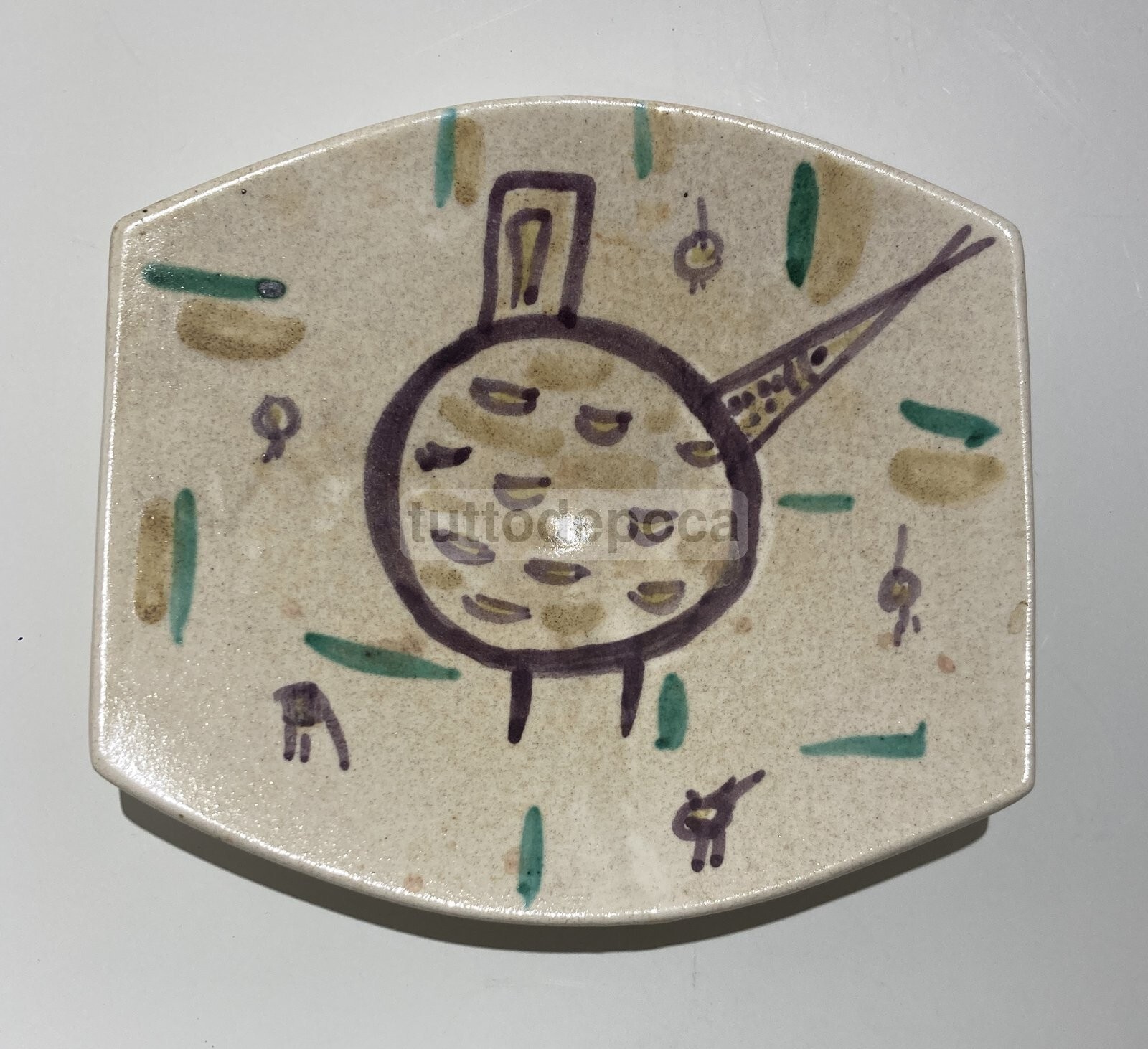 Arte Moderna   Ceramica Artistica Con Animale   Nove   Prof. Petucco & Tolio