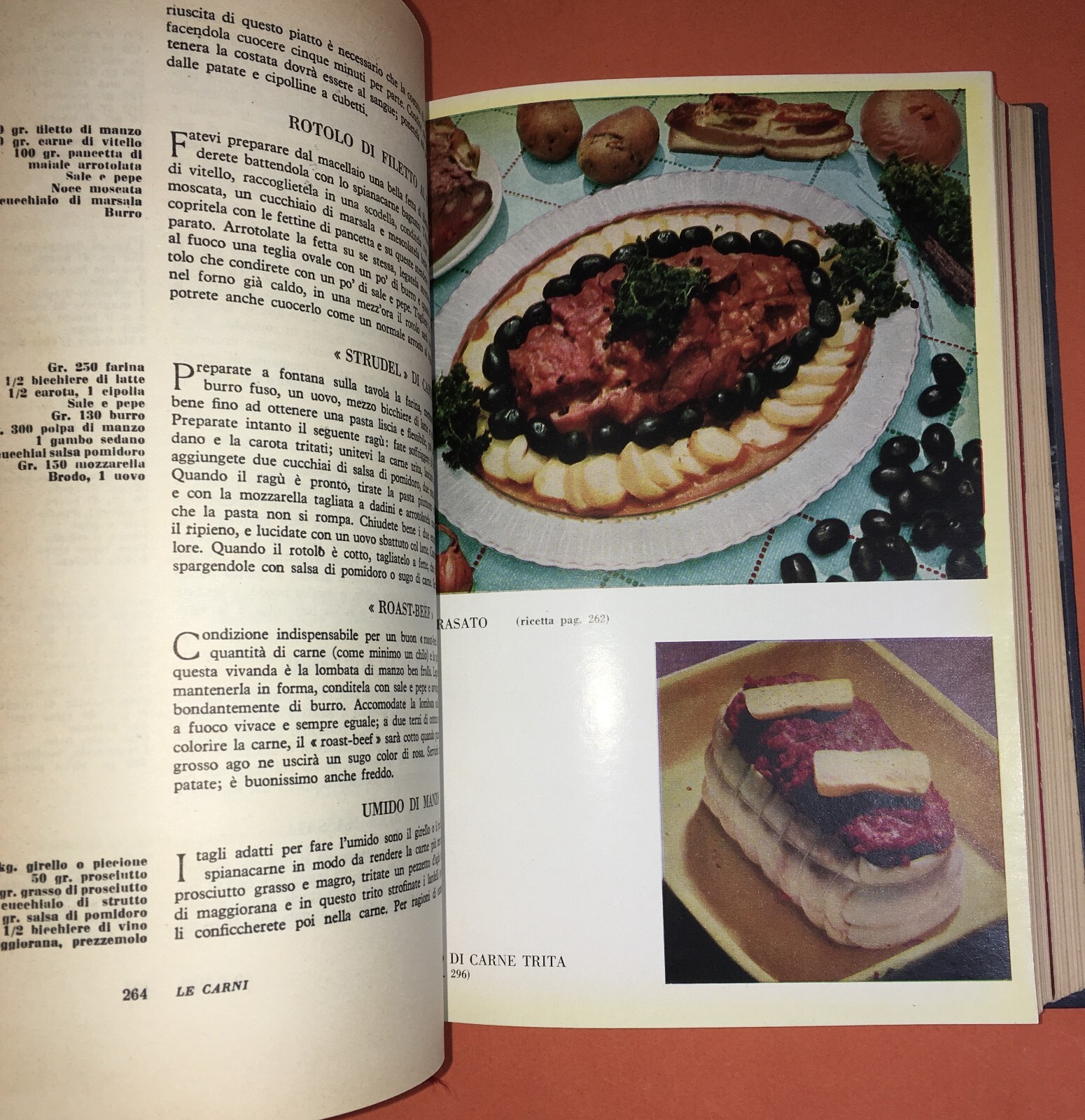Culinaria, Cucina Regionale, Pasticceria, Ampio Ricettario Illustrato, Domus, 1956