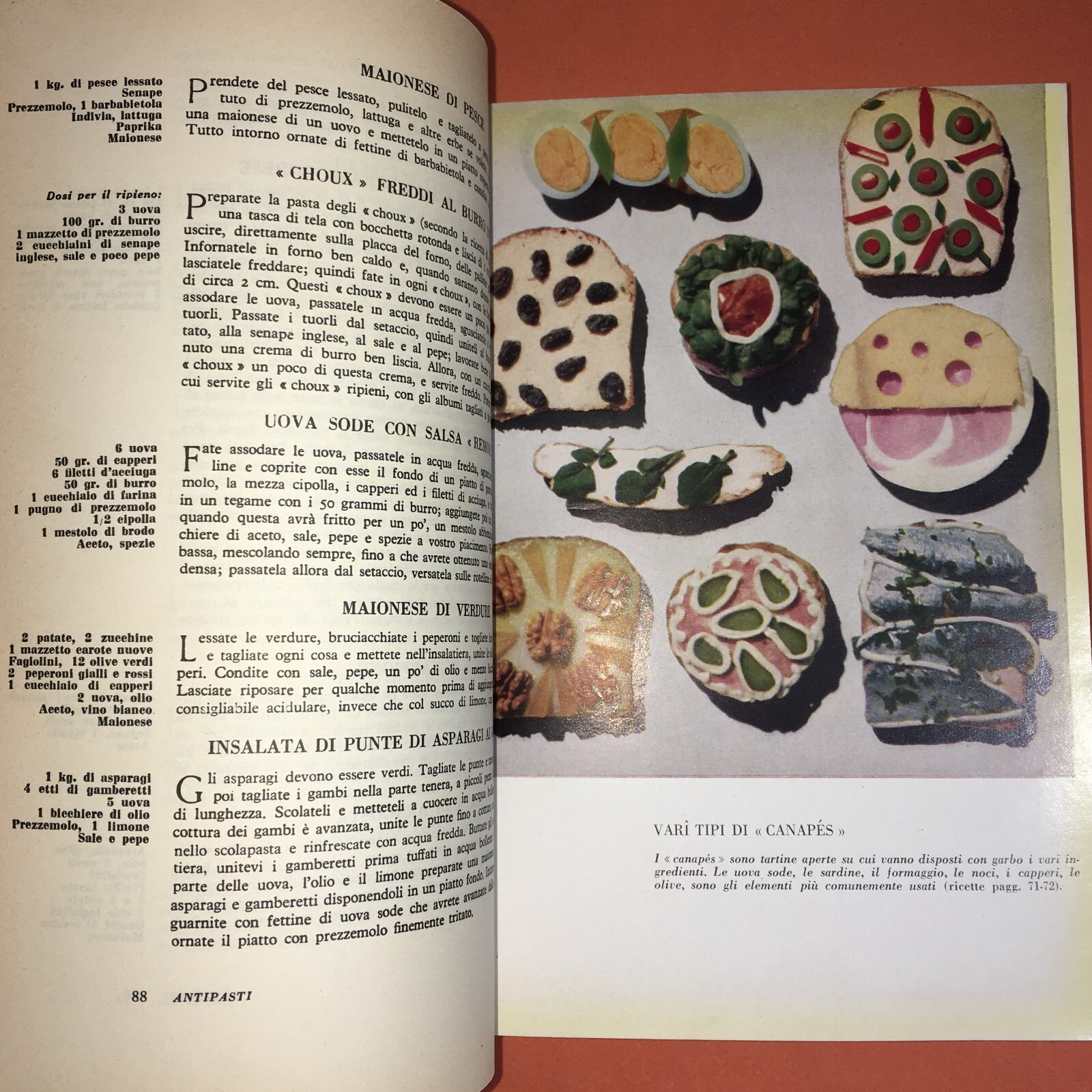 Culinaria, Cucina Regionale, Pasticceria, Ampio Ricettario Illustrato, Domus, 1956