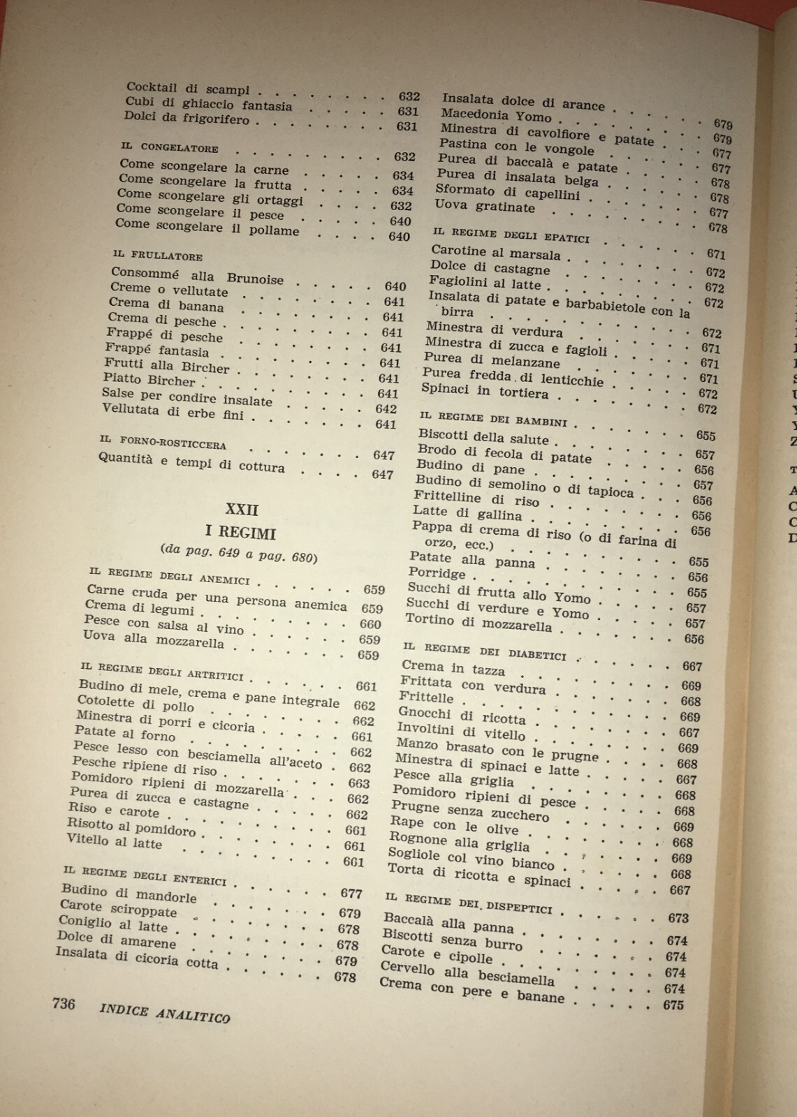 Culinaria, Cucina Regionale, Pasticceria, Ampio Ricettario Illustrato, Domus, 1956