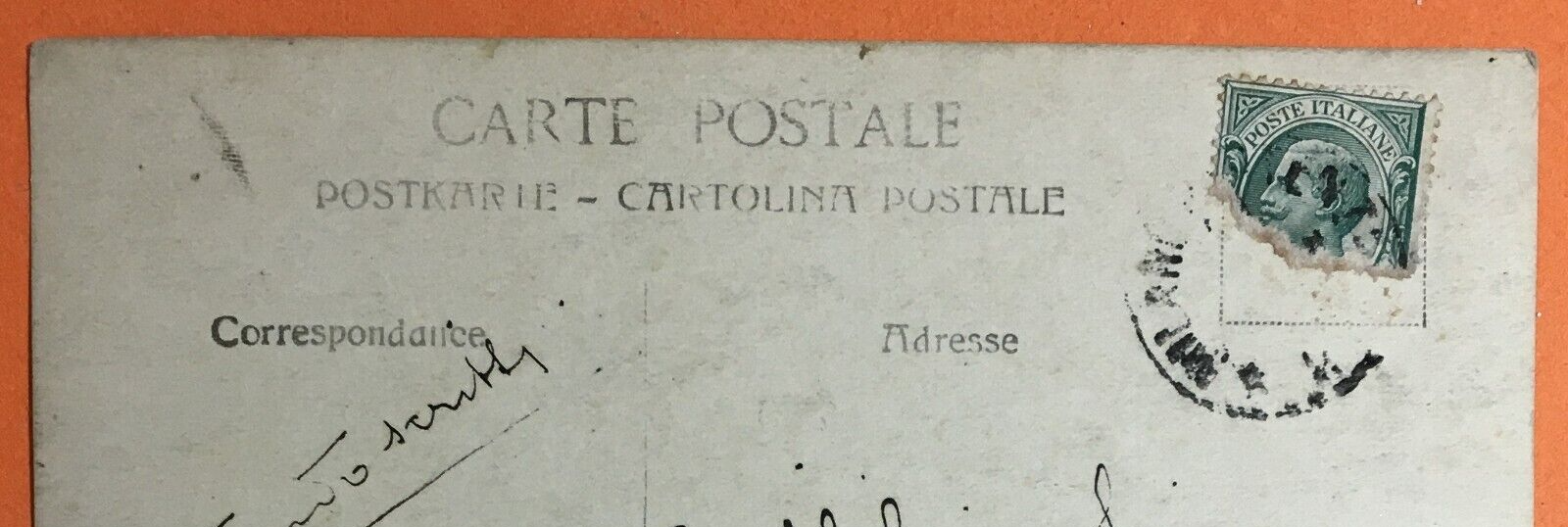 Eleonora Duse, Ritratto Fotografico Su Cartolina, 1909