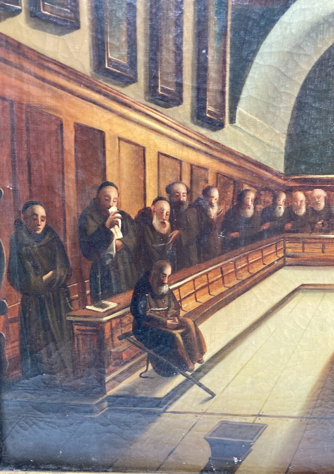 Veduta Dell'Interno Della Chiesa Dei Cappuccini A Roma