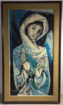 Arte Del '900, Artista T. Sabat, Dipinto Decorativo