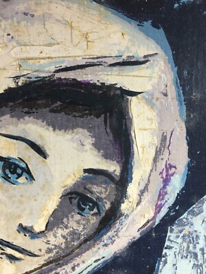 Arte Del '900, Artista T. Sabat, Dipinto Decorativo