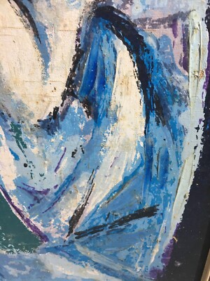 Arte Del '900, Artista T. Sabat, Dipinto Decorativo