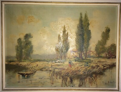 Enrico Albani: Argine Del Po