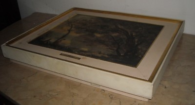 Radio Krundaal d'Epoca Inserita In Un Quadro   Parma   Davoli E Botturi