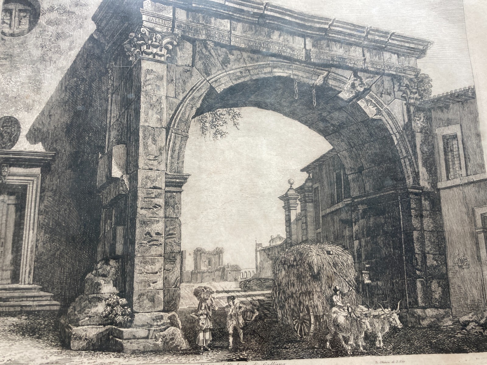 Roma Antica. Architettura Monumentale, Arco Di Gallieno, Tiburtina, 1821