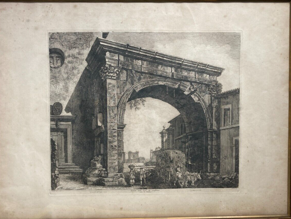 Roma Antica. Architettura Monumentale, Arco Di Gallieno, Tiburtina, 1821