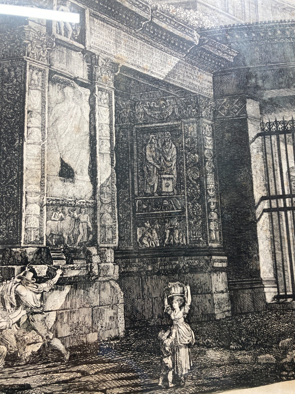 Roma Antica   Architettura Monumentale   Foro Boario   Arco Di Settimio Severo   1821