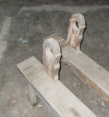 Artigianato Del Legno: Grande Attrezzo Da Collezione, Telaio Per Tessitura Antico