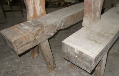 Artigianato Del Legno: Grande Attrezzo Da Collezione, Telaio Per Tessitura Antico