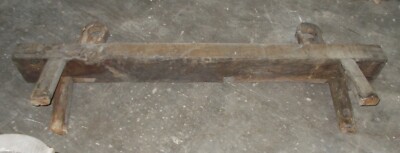 Artigianato Del Legno: Grande Attrezzo Da Collezione, Telaio Per Tessitura Antico
