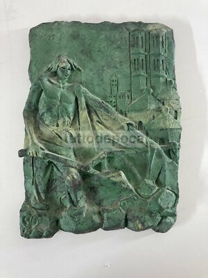 Scultura Allegorica In Terracotta Di V. Zaza, Molfetta