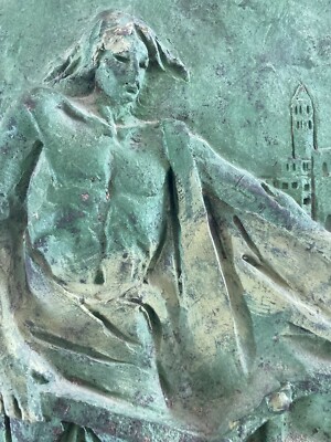 Scultura Allegorica In Terracotta Di V. Zaza, Molfetta