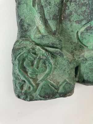Scultura Allegorica In Terracotta Di V. Zaza, Molfetta