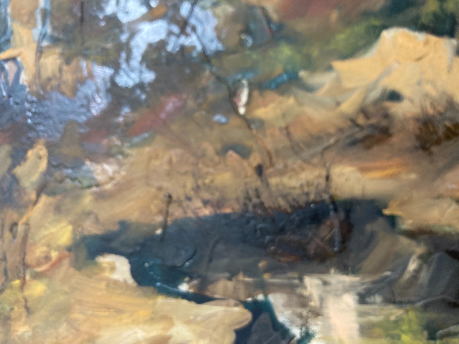 Carlo Casa, Scena Pastorale, Olio Su Tela, 1971