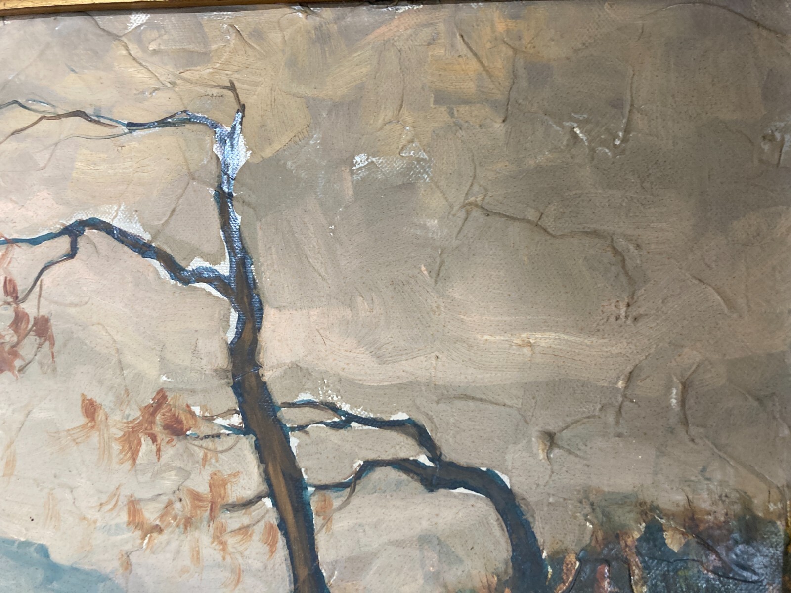 Carlo Casa, Scena Pastorale, Olio Su Tela, 1971