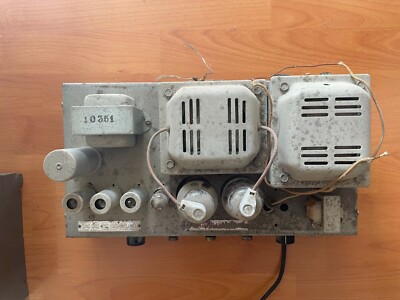 Amplificatore Valvolare Geloso G 272 A