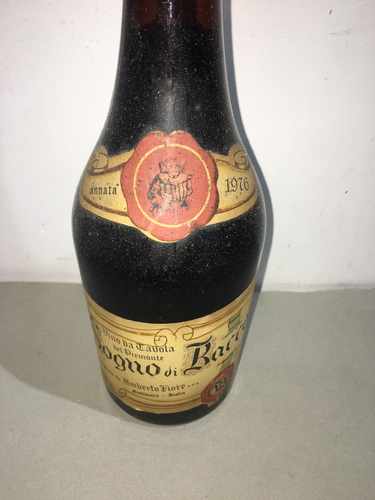 Enologia, Vini, Piemonte, Gattinara: Sogno Di Bacco, Fiore, 1976, Vino Da Collezione