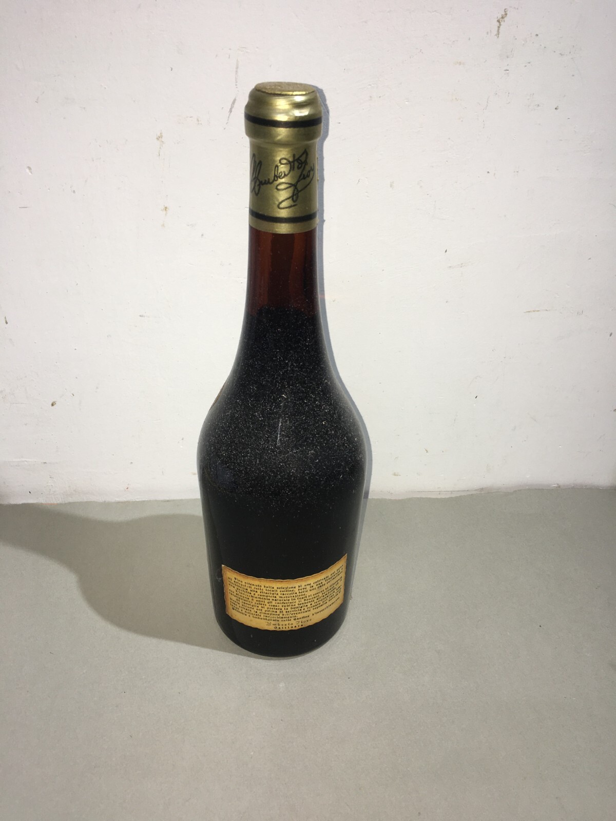 Enologia, Vini, Piemonte, Gattinara: Sogno Di Bacco, Fiore, 1976, Vino Da Collezione