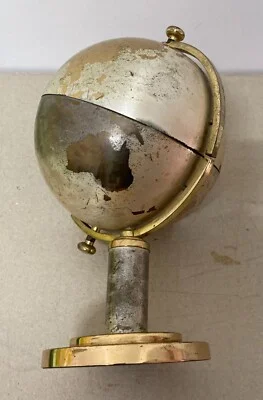 Cartography, Terrestrial Globe World Map, Decorative Collectible Cigarette Holder