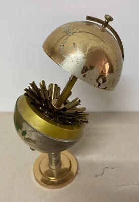 Cartography, Terrestrial Globe World Map, Decorative Collectible Cigarette Holder