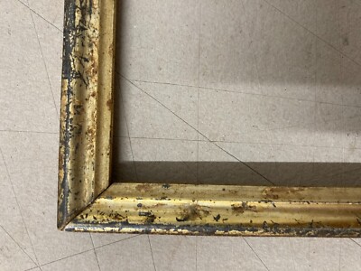 Cornice Antica In Legno Dorato A Mecca