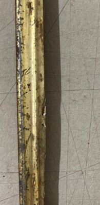 Cornice Antica In Legno Dorato A Mecca