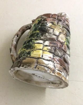 Sardegna: Nuraghe in Ceramica di Massidda (bottiglia e Tazze)