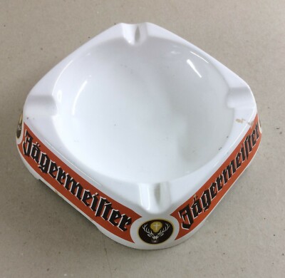 Posacenere Pubblicitario Jägermeister In Porcellana Goebel