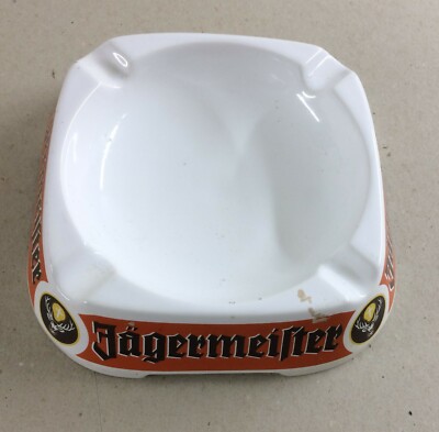 Posacenere Pubblicitario Jägermeister In Porcellana Goebel