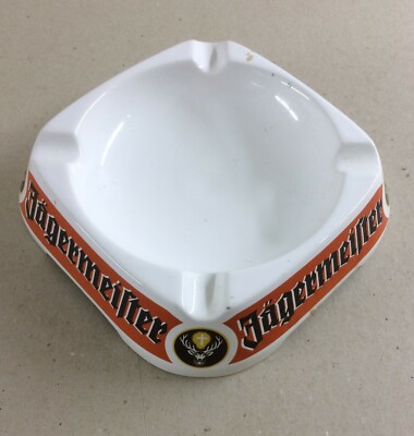 Posacenere Pubblicitario Jägermeister In Porcellana Goebel
