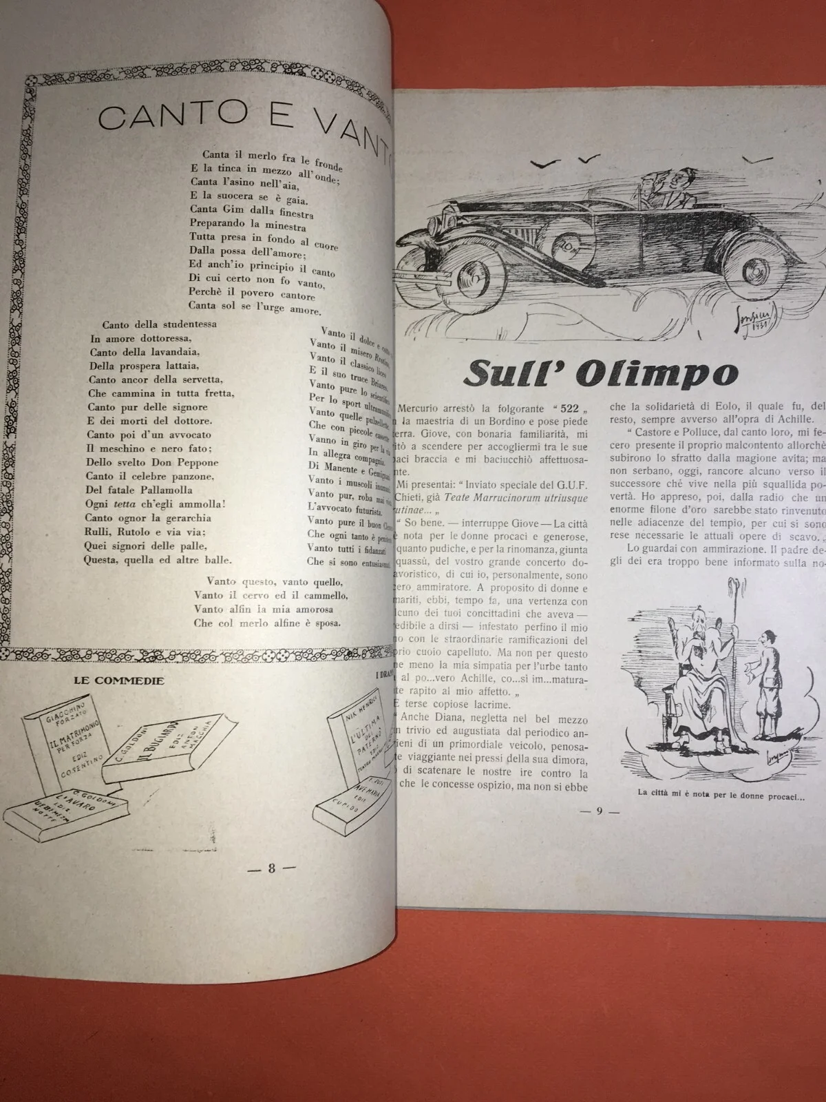 Chieti: "acqua di Maggio", Numero Unico del G.u.f., 1931