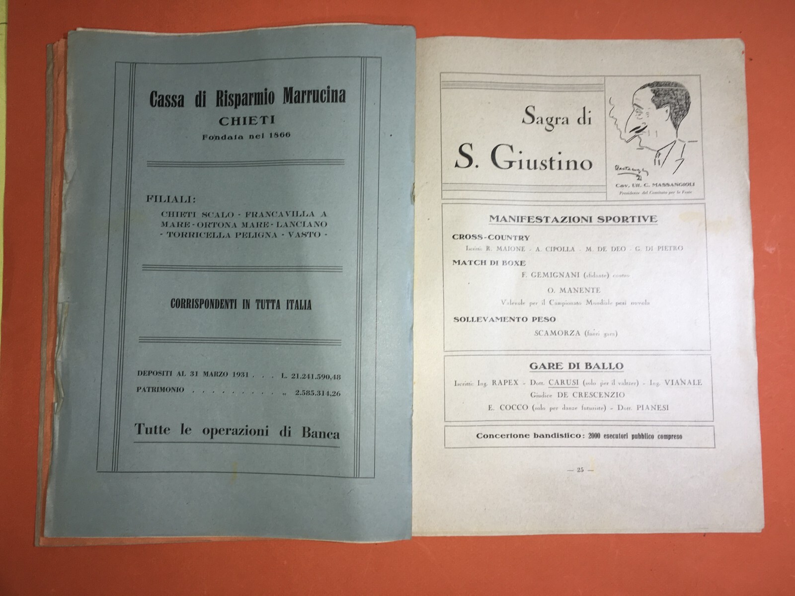 Chieti: "Acqua Di Maggio", Numero Unico Del G.U.F., 1931