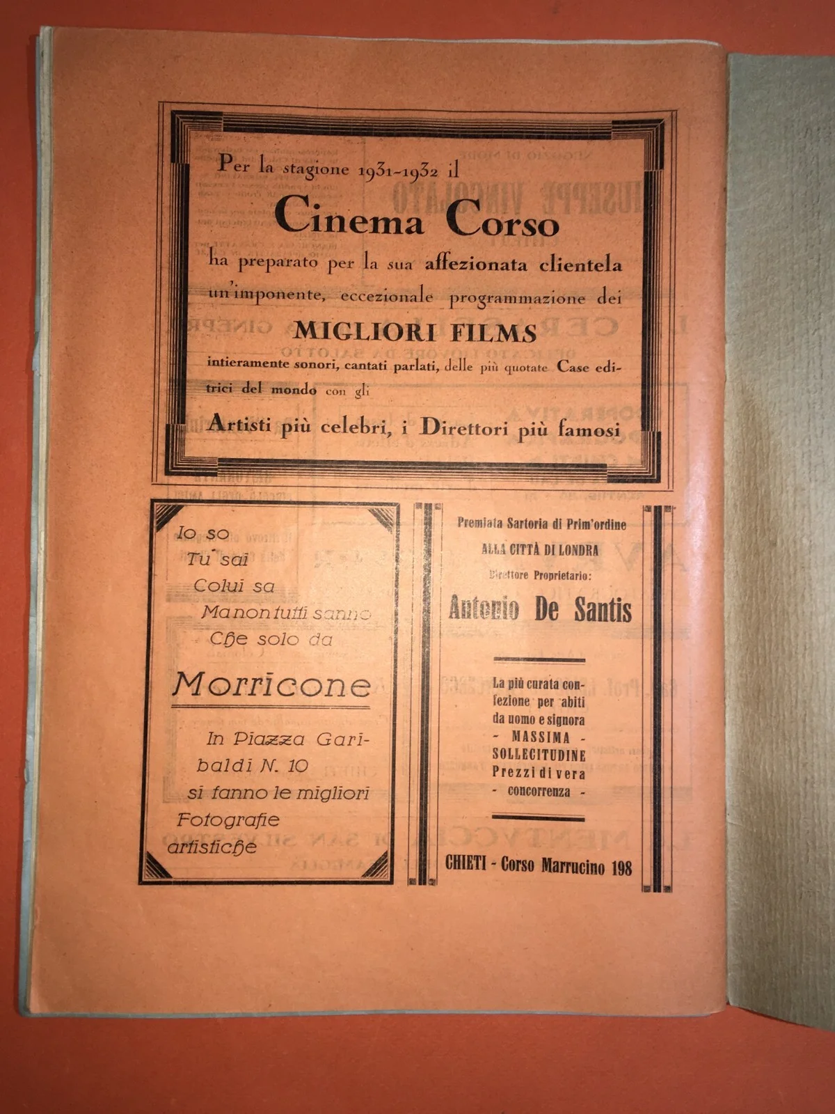 Chieti: "acqua di Maggio", Numero Unico del G.u.f., 1931