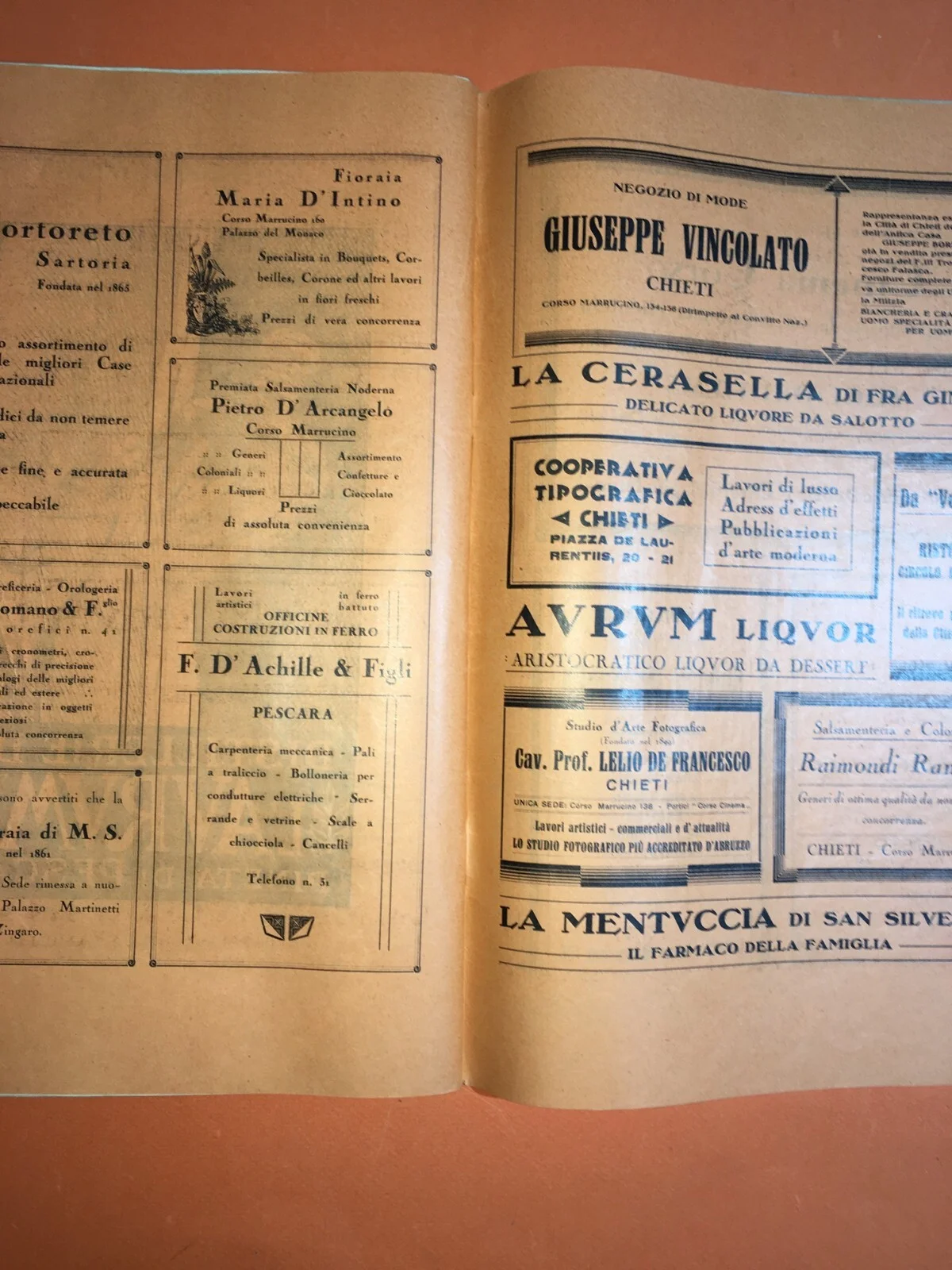 Chieti: "acqua di Maggio", Numero Unico del G.u.f., 1931