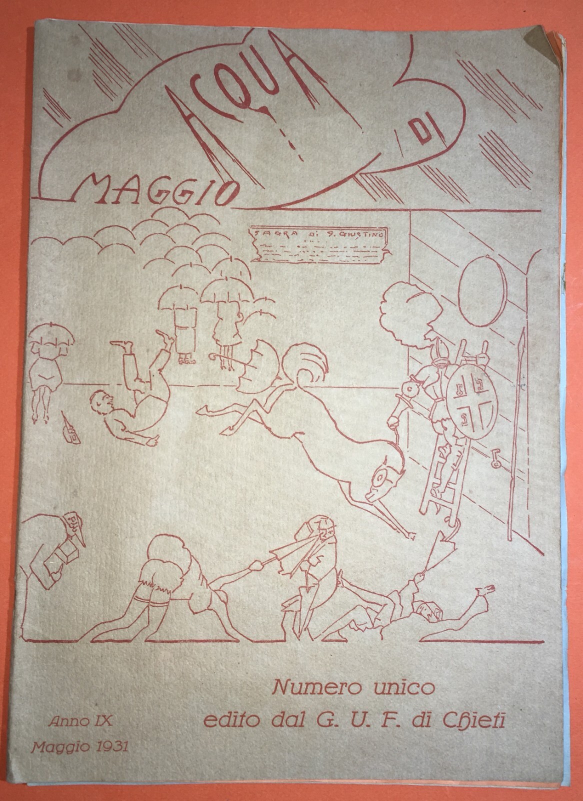 Chieti: "Acqua Di Maggio", Numero Unico Del G.U.F., 1931