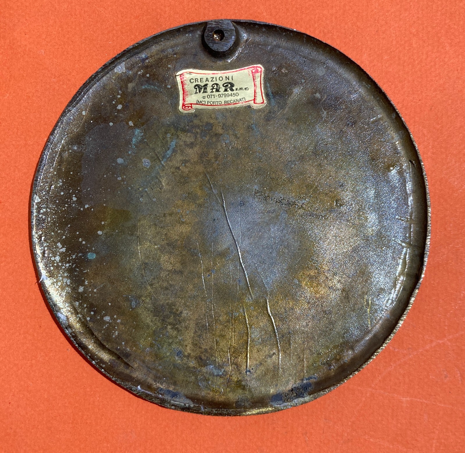 Abruzzo, Pescara: Sport Marcialonga Dannunziana, 1984. Placca Decorativa Con Pianta Della Città