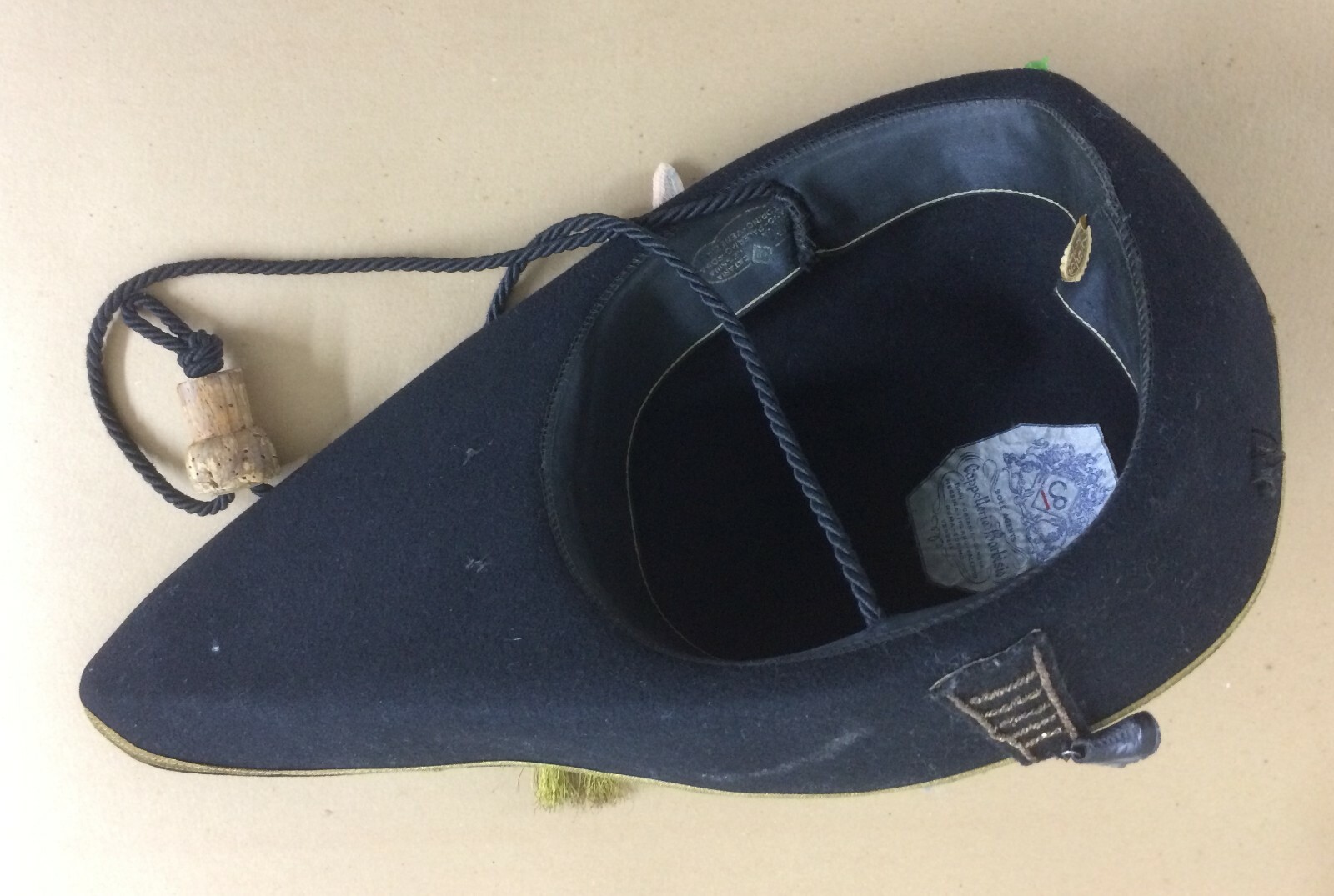 Cappello Feluca Universitaria Goliardia Ingegneria Barbisio