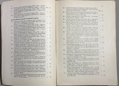 La Legislazione Italiana Durante La Guerra Nazionale (1919)