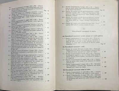 La Legislazione Italiana Durante La Guerra Nazionale (1919)