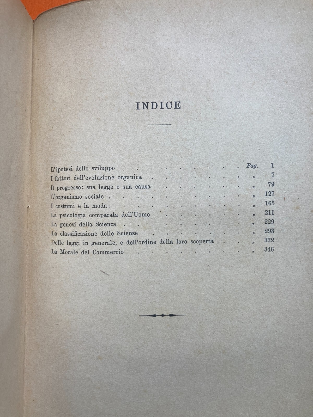Il Progresso Umano: Scienza, Moda, Psicologia, Commercio   Spencer   Edizione Bocca, 1908