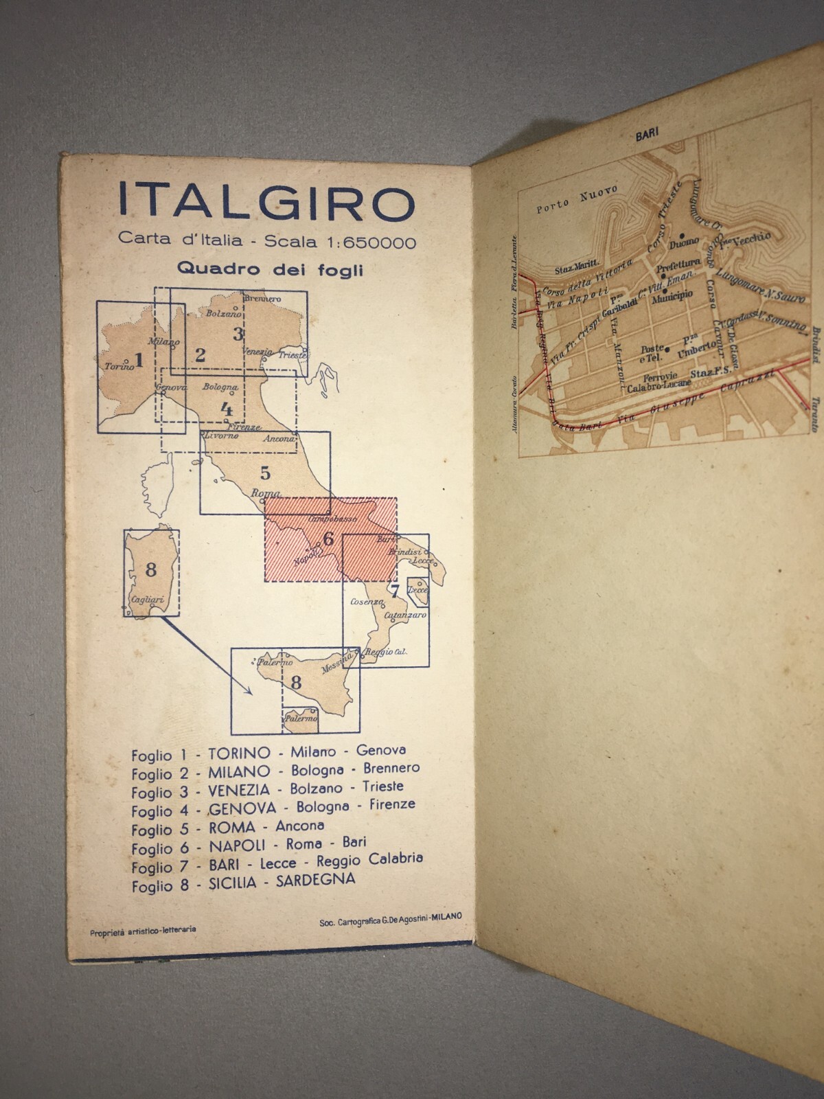 Santa Maria Di Montevergine: Antica Incisione Litografica Colorata A Mano