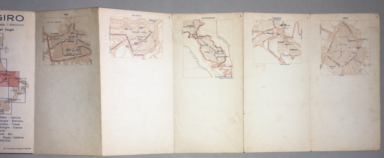 Santa Maria Di Montevergine: Antica Incisione Litografica Colorata A Mano