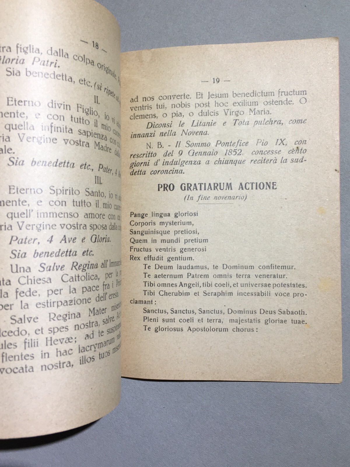 Puglia, Canosa, Barletta: Opera Devozionale, Novena E Litanie All'Immacolata, 1950