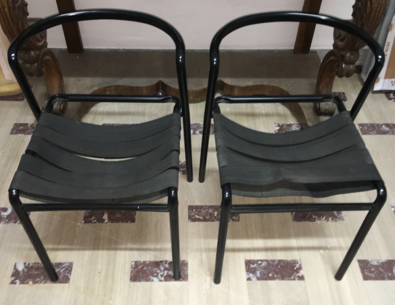 Design Decorativo Complemento d'Arredo, Coppia Di Sedie Altek