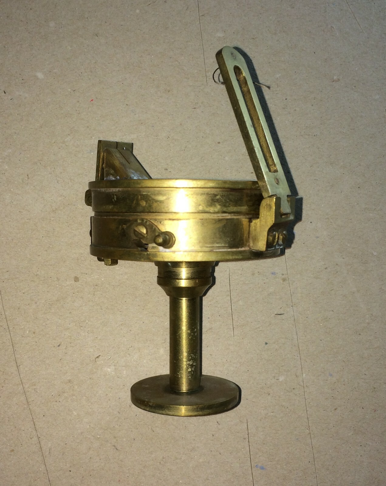 Bussola Da Collezione In Ottone Per Navigazione